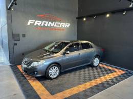 TOYOTA - COROLLA - 2008/2009 - Cinza - R$ 59.900,00