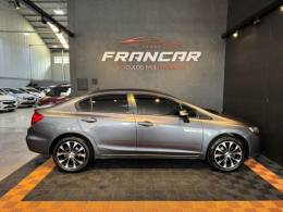HONDA - CIVIC - 2015/2015 - Cinza - R$ 79.900,00