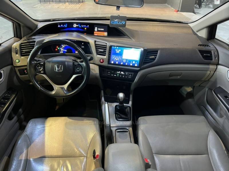 HONDA - CIVIC - 2012/2012 - Cinza - R$ 69.900,00