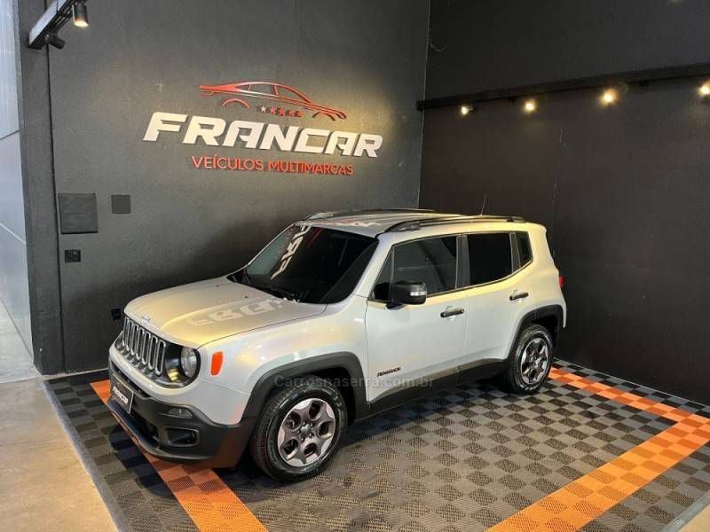 JEEP - RENEGADE - 2015/2016 - Prata - R$ 71.900,00